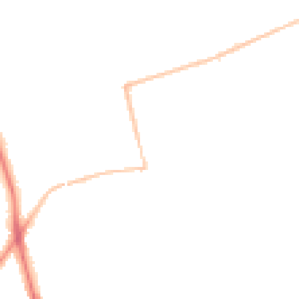 Night-time road noise heatmap for SR6 8EG
