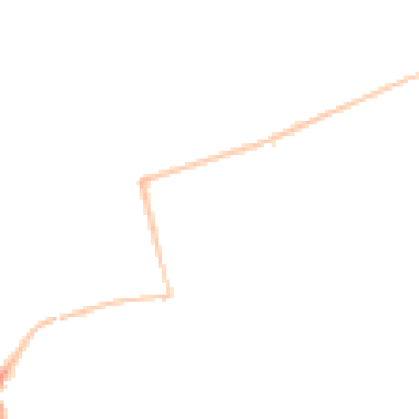 Night-time road noise heatmap for SR6 8HQ