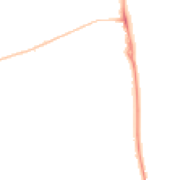 Night-time road noise heatmap for SR6 9DL