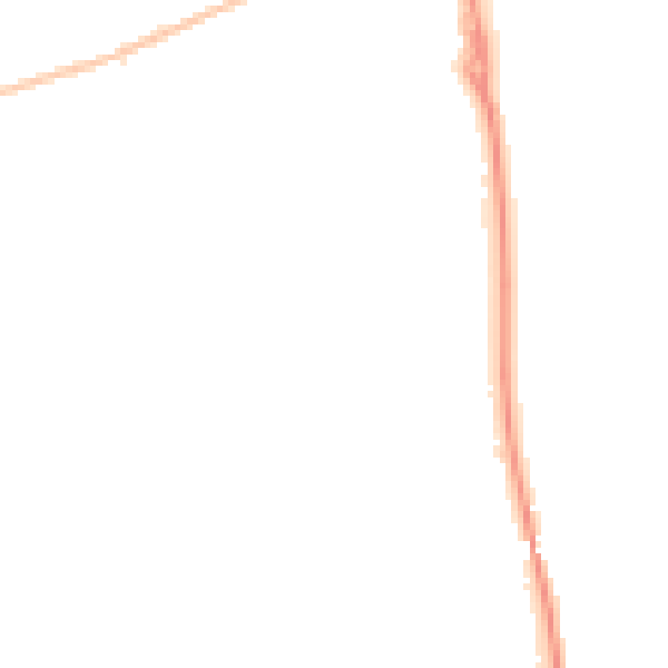 Night-time road noise heatmap for SR6 9DS