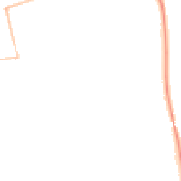 Night-time road noise heatmap for SR6 9HE