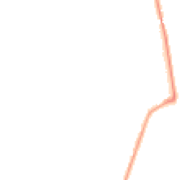 Night-time road noise heatmap for SR6 9SZ