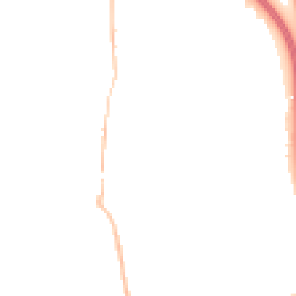 Night-time road noise heatmap for SS14 1SQ