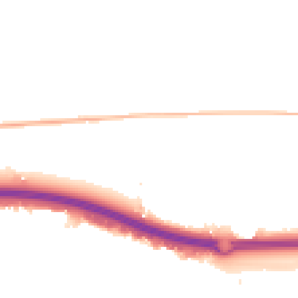 Night-time road noise heatmap for SS15 4AB