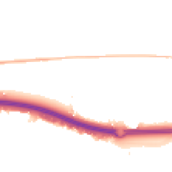 Night-time road noise heatmap for SS15 4AE