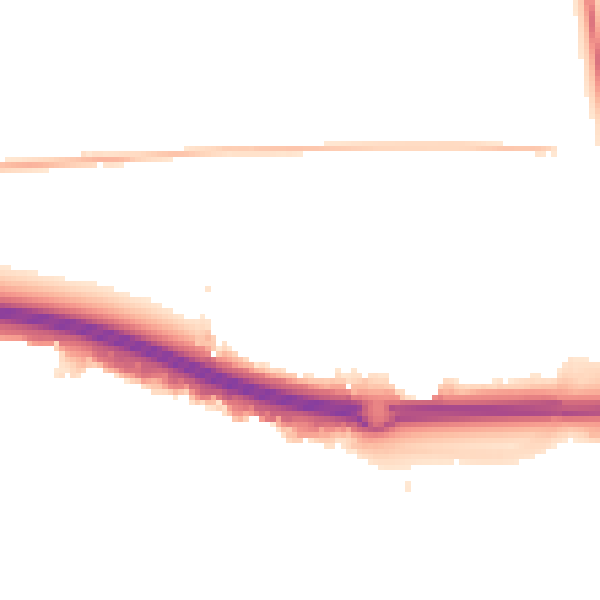 Night-time road noise heatmap for SS15 4AH