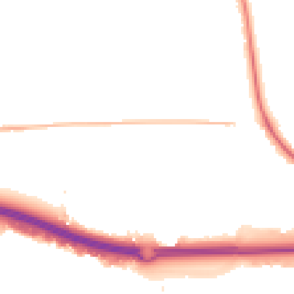 Night-time road noise heatmap for SS15 4AJ