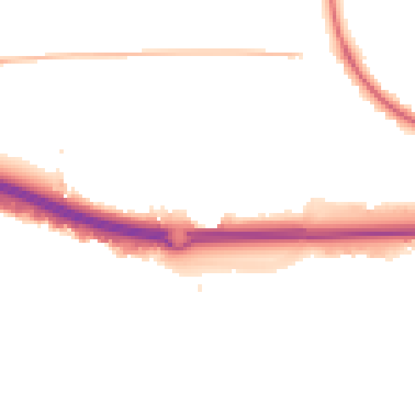 Night-time road noise heatmap for SS15 4BF