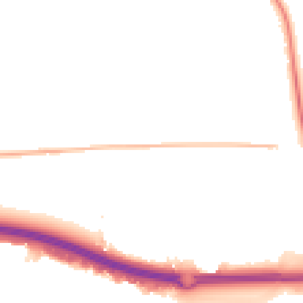 Night-time road noise heatmap for SS15 4BX