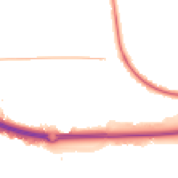 Night-time road noise heatmap for SS15 4DF