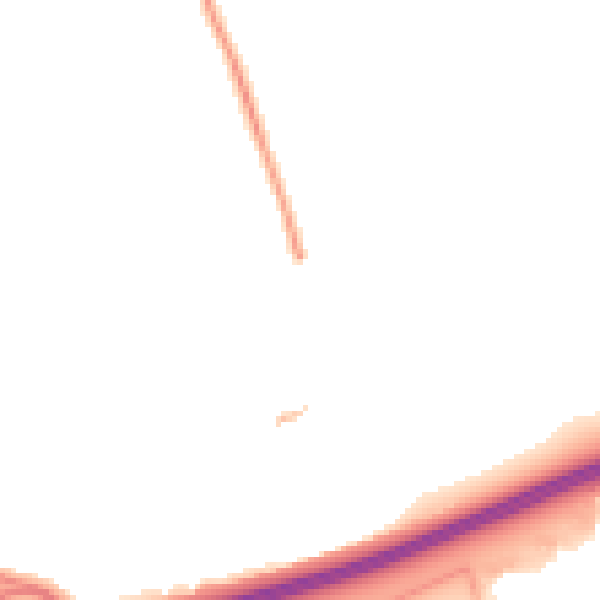 Night-time road noise heatmap for SS15 4FG