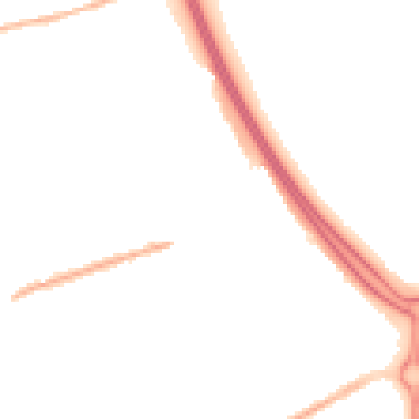 Night-time road noise heatmap for SS15 5HS