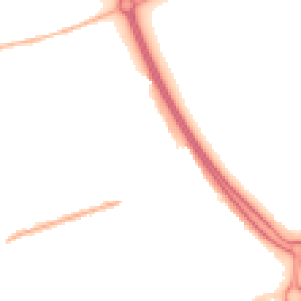 Night-time road noise heatmap for SS15 5HU
