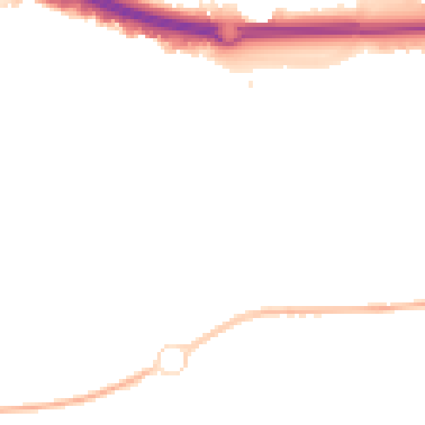 Night-time road noise heatmap for SS15 5QA