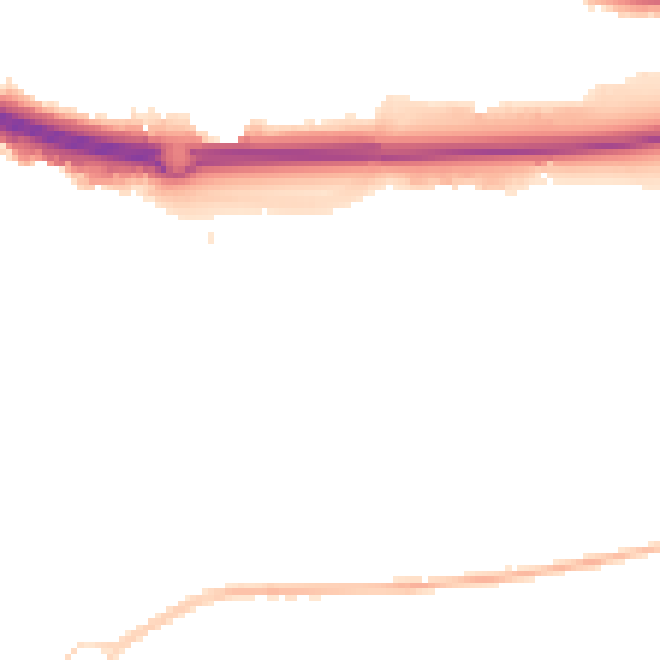 Night-time road noise heatmap for SS15 5RJ