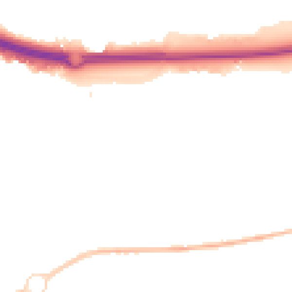 Night-time road noise heatmap for SS15 5RW