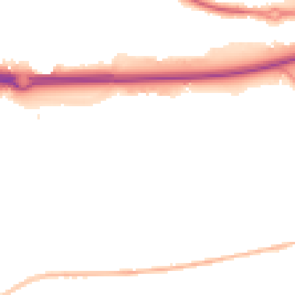 Night-time road noise heatmap for SS15 5TY