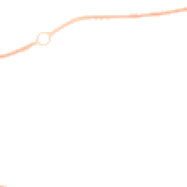 Night-time road noise heatmap for SS15 5YR