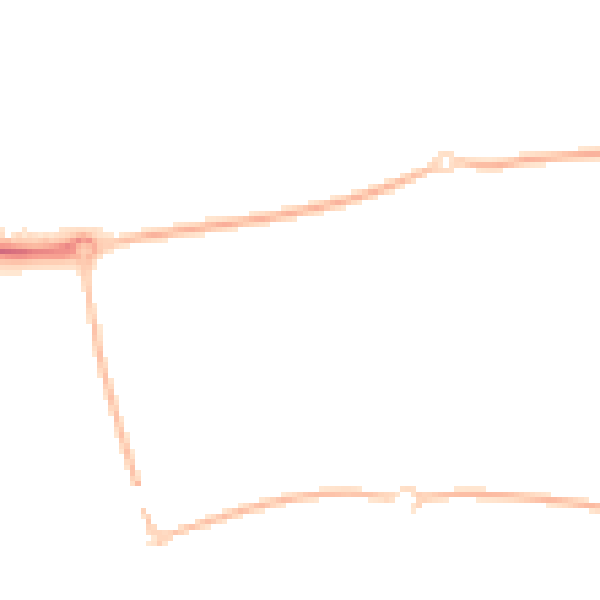Night-time road noise heatmap for SS15 6BE