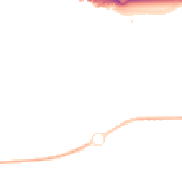 Night-time road noise heatmap for SS15 6BT