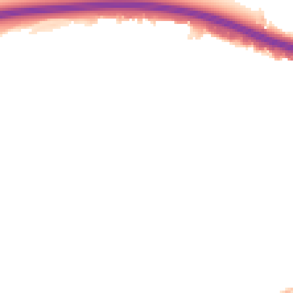 Night-time road noise heatmap for SS15 6DZ