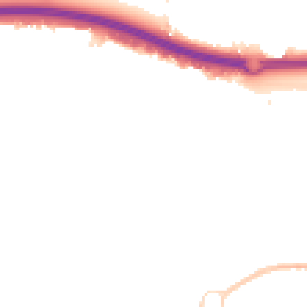 Night-time road noise heatmap for SS15 6GQ