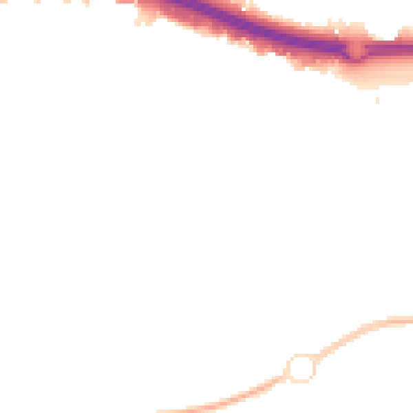 Night-time road noise heatmap for SS15 6JB