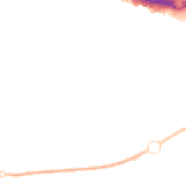 Night-time road noise heatmap for SS15 6JH