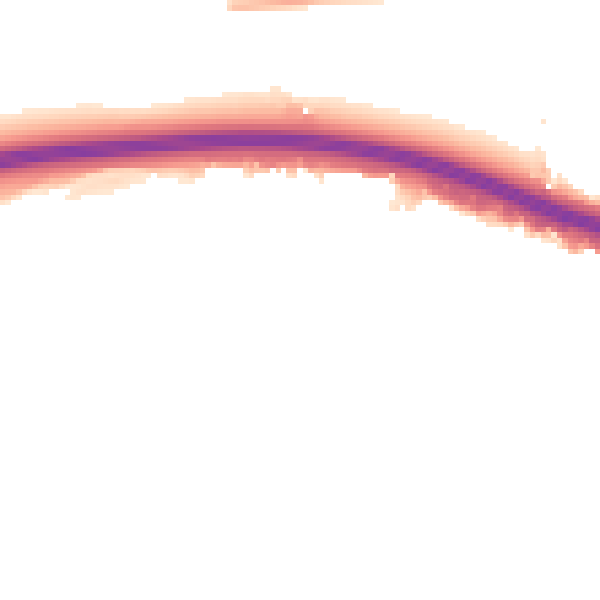 Night-time road noise heatmap for SS15 6LD