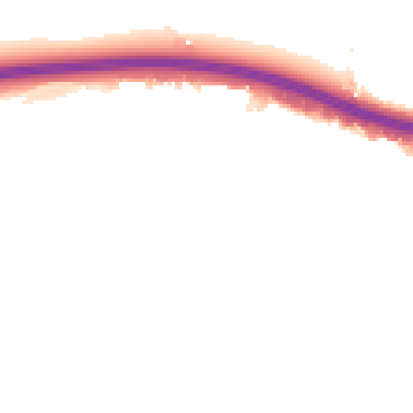Night-time road noise heatmap for SS15 6LJ