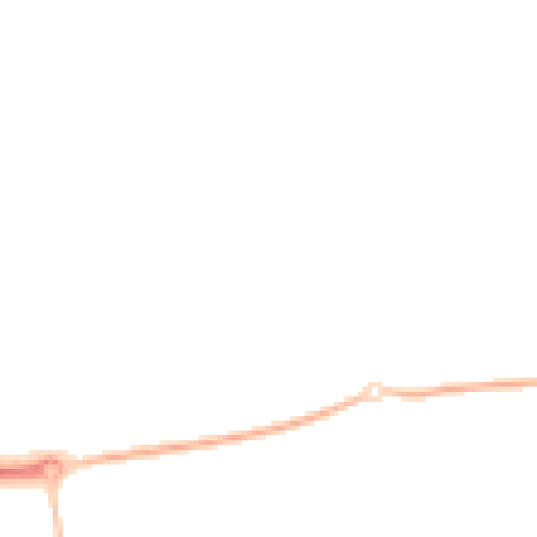 Night-time road noise heatmap for SS15 6TD