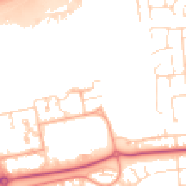 Daytime road noise heatmap for SS15 6TH