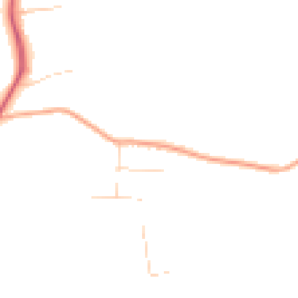 Daytime road noise heatmap for SS16 5LT