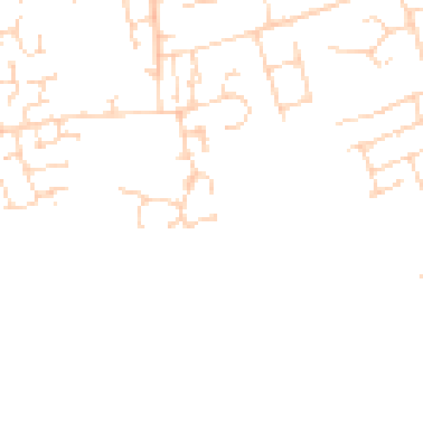Daytime road noise heatmap for SS16 6SQ