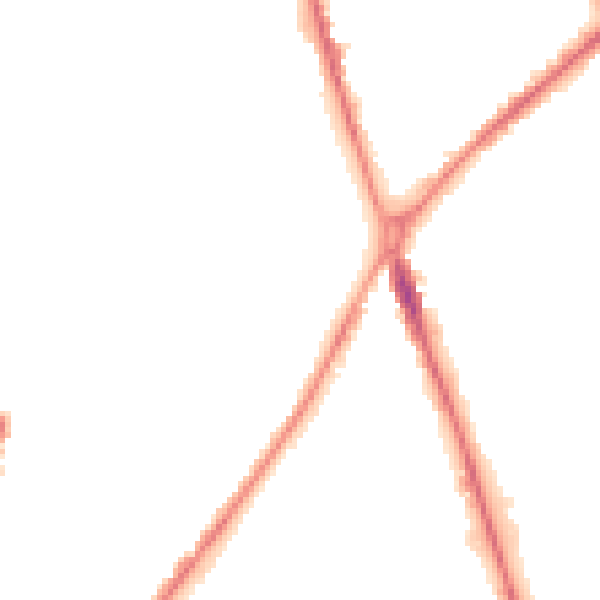 Night-time road noise heatmap for ST1 3DQ