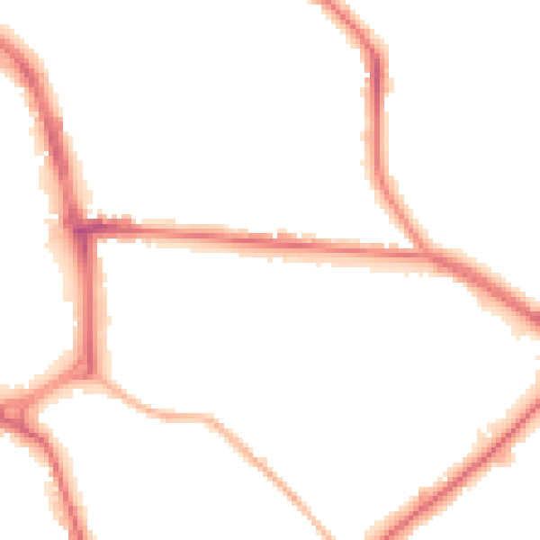 Night-time road noise heatmap for ST1 3QJ