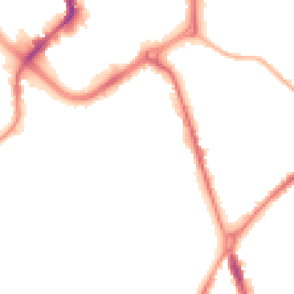 Night-time road noise heatmap for ST1 3SF