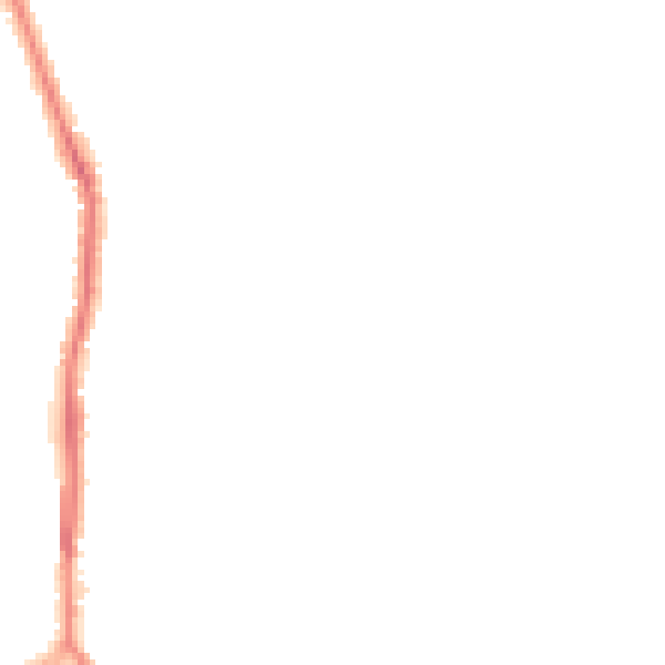 Night-time road noise heatmap for ST1 6BX