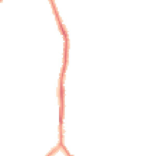 Night-time road noise heatmap for ST1 6DA