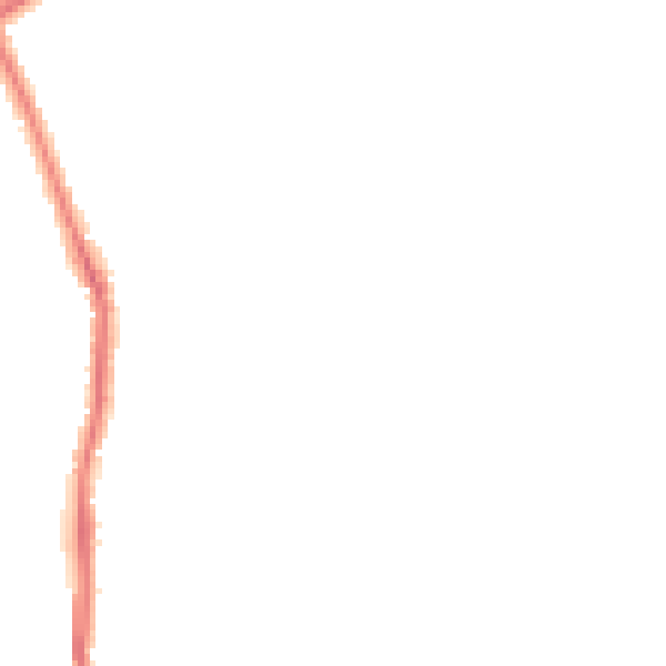Night-time road noise heatmap for ST1 6HQ