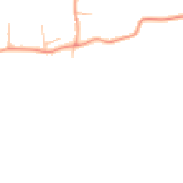 Daytime road noise heatmap for ST12 9AD