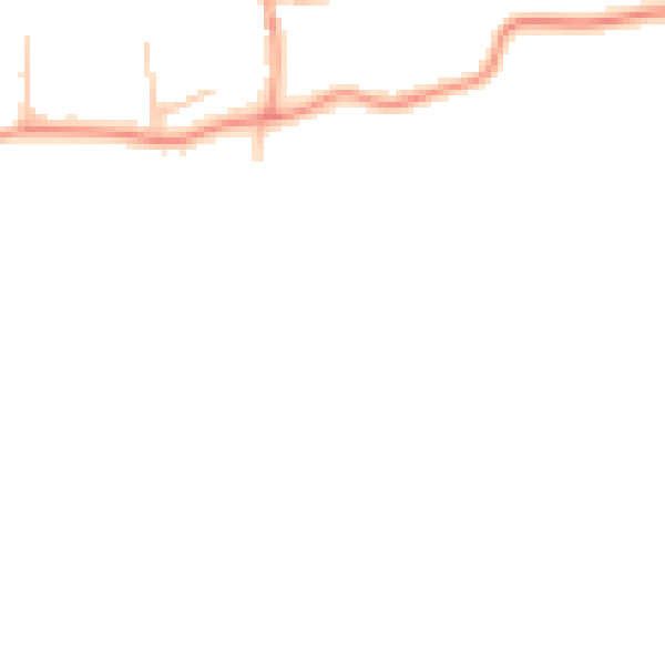 Daytime road noise heatmap for ST12 9AE