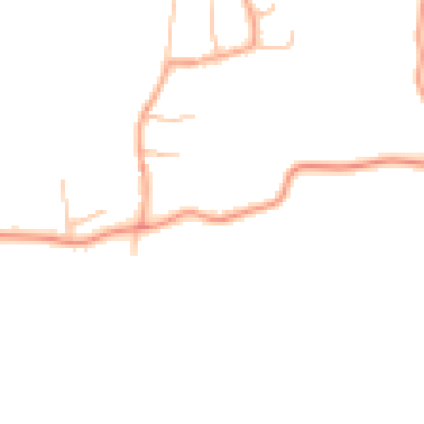 Daytime road noise heatmap for ST12 9AF