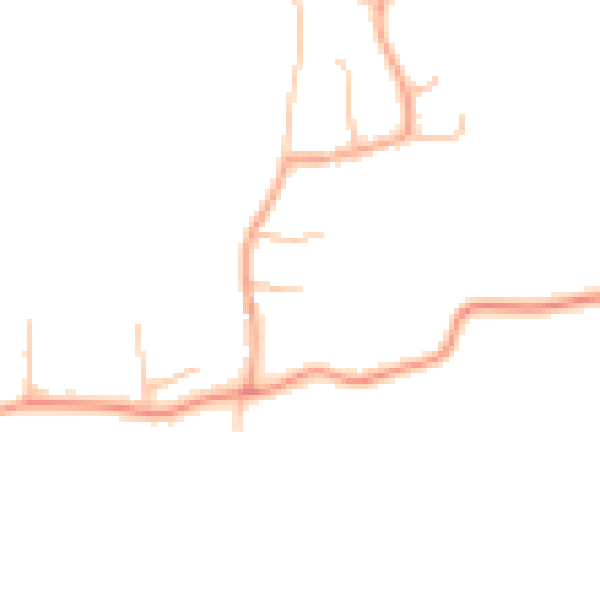 Daytime road noise heatmap for ST12 9AG