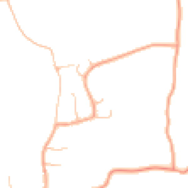 Daytime road noise heatmap for ST12 9AR