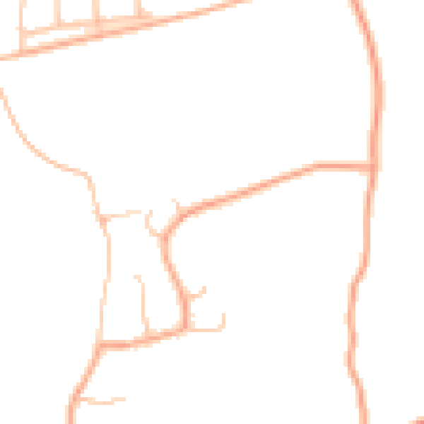 Daytime road noise heatmap for ST12 9AU