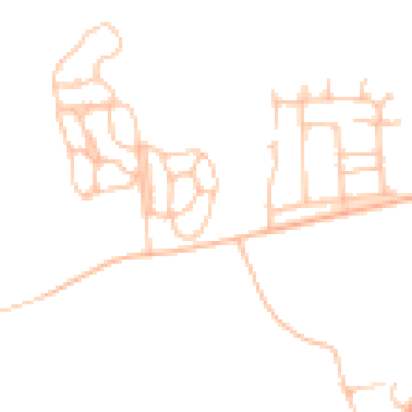 Daytime road noise heatmap for ST12 9BY