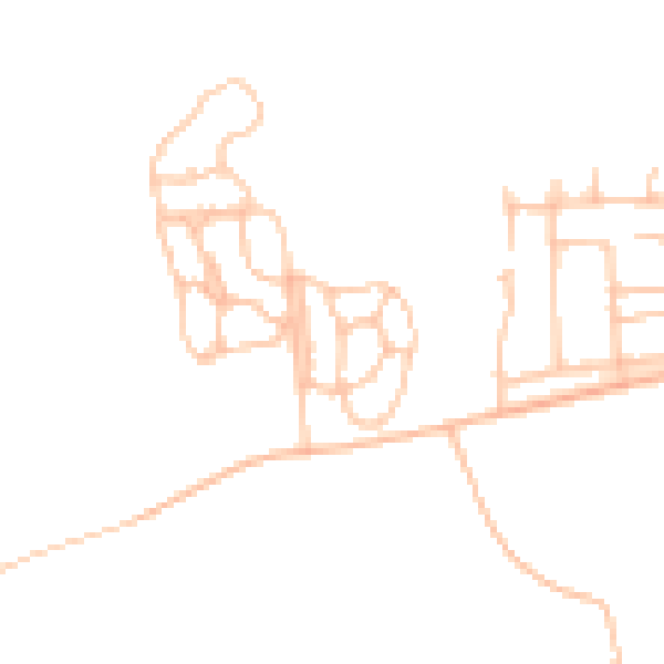 Daytime road noise heatmap for ST12 9FB