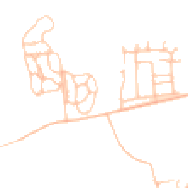 Daytime road noise heatmap for ST12 9FF