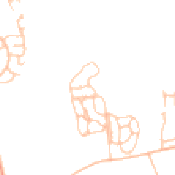 Daytime road noise heatmap for ST12 9FN